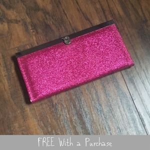 Sparkly Pink Clutch